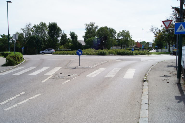Kreisverkehr in Maria Enzersdorf