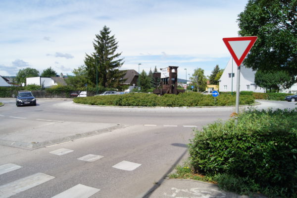 Kreisverkehr in Maria Enzersdorf